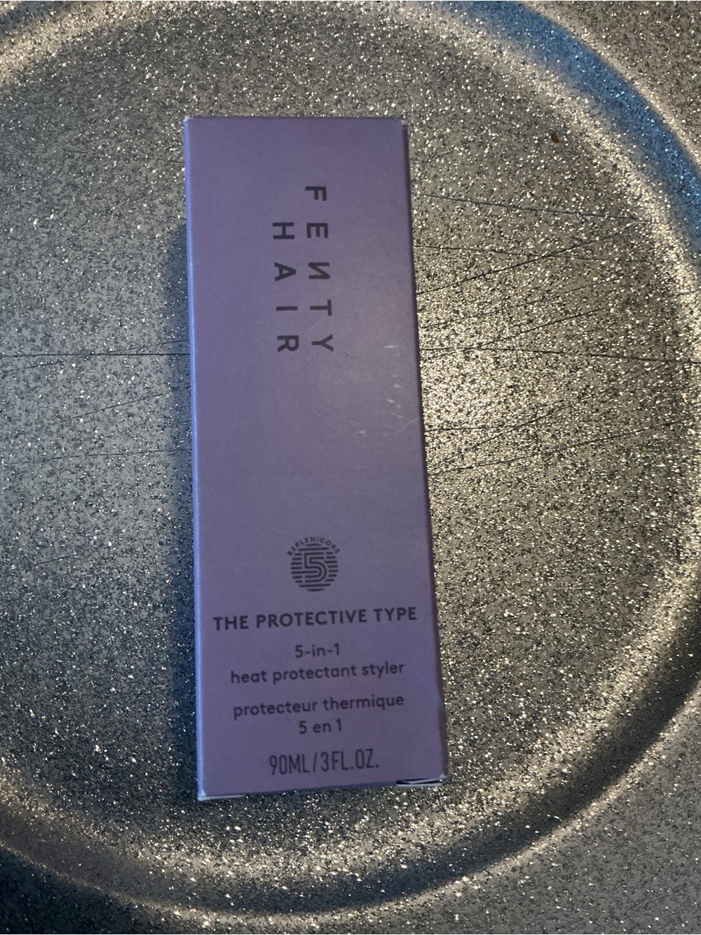 Fenty Beauty Hair The Protective Type 5-in-1 Heat Protectant Styler - Purple